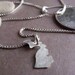 Tiny Michigan State Necklace (sterling silver)