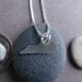 Tiny Kentucky State Necklace (sterling silver)