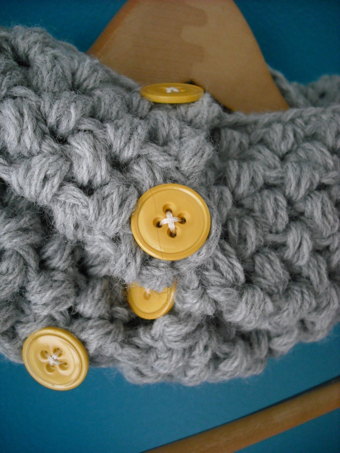 PDF CROCHET PATTERN Coffee House Cowl slash Ear Warmer