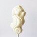 5 Chocolate Seahorses: Starlight White Glimmer