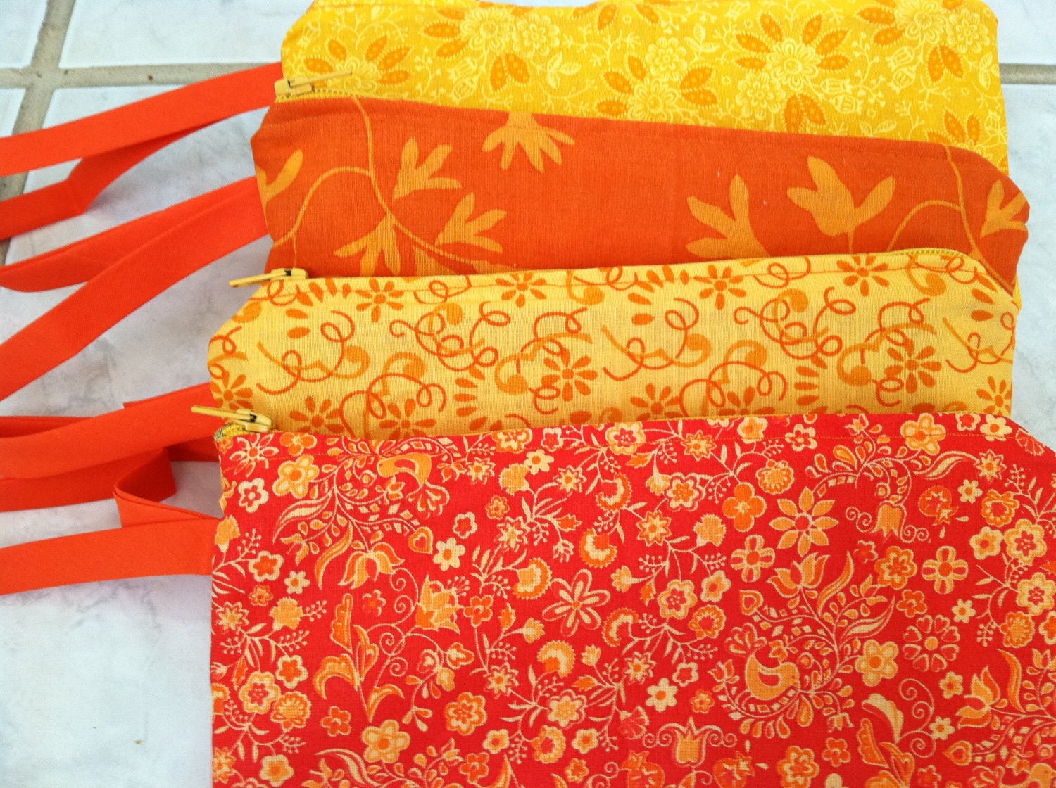 Yellow/Orange Travel Purse Collection