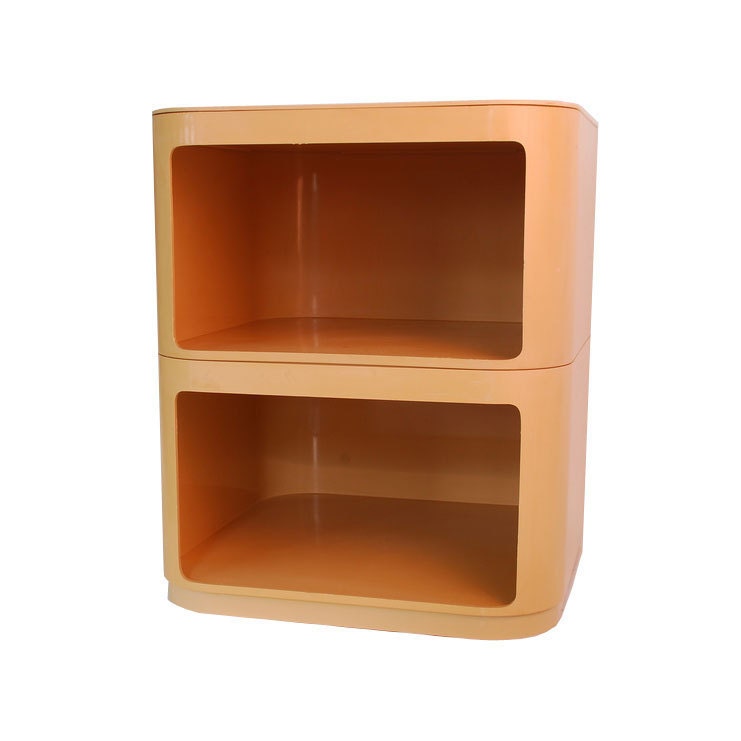 Kartell Componibili Square 2-Tier Storage Unit - Anna Castelli