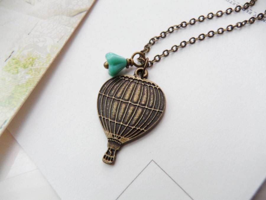 Hot Air Balloon Necklace