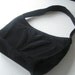 Vintage Corde'Craft Genuine Corde' 1940s bag 100% Rayon in Black Perfecto