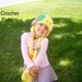 Rapunzel Hat Crochet Pattern PDF