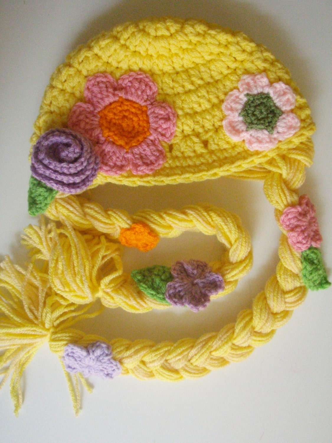 Rapunzel Hat Crochet Pattern PDF