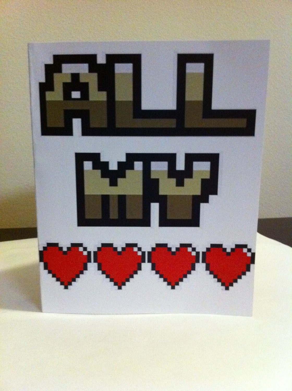 All Your Base Are Belong To Us (Zero Wing) Valentine's Day Card Template