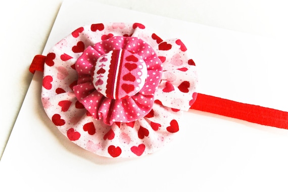 Flower Headband, Valentine's Day Accessory , Great Photo Prop Il_570xn