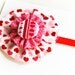 Flower Headband, Valentine's Day Accessory , Great Photo Prop