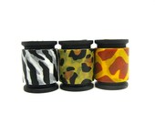 Japanese Washi Tape Masking Tape Trio - Animal Prints (5 feet each, 15 feet total)