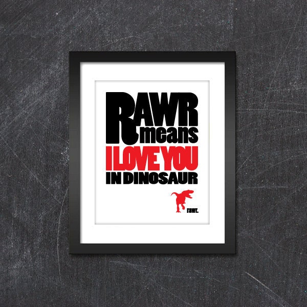 t rex rawr