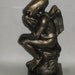 Cthulhu Thinker Bookend Statue