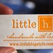 Letterpress Hangtag - Custom Handmade Upscale Jewelry Tags Clothing Hangtags - Set of 1000