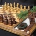Handmade Samurai Chess Set on etsy