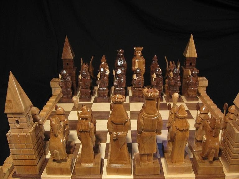Castle Chess Board