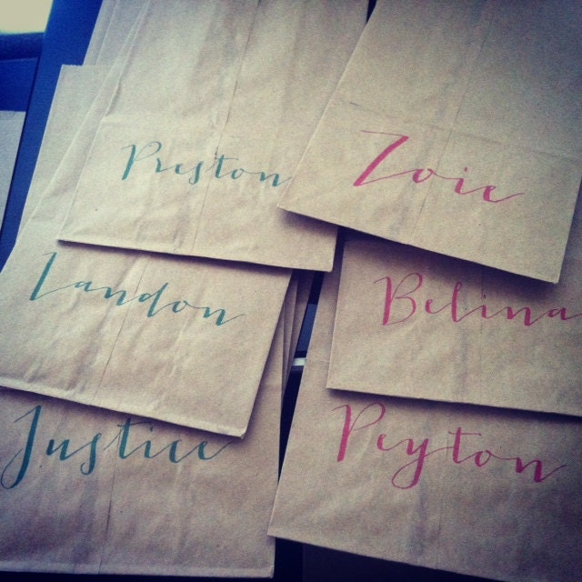 Kraft Paper Lunch Bags