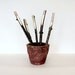 Handmade Twig Plant Markers - Rustic Garden Markers - Herb Markers - set of 5