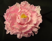 Peony Edible  Sugar Gumpaste Cake Topper 5" Spring and Summer