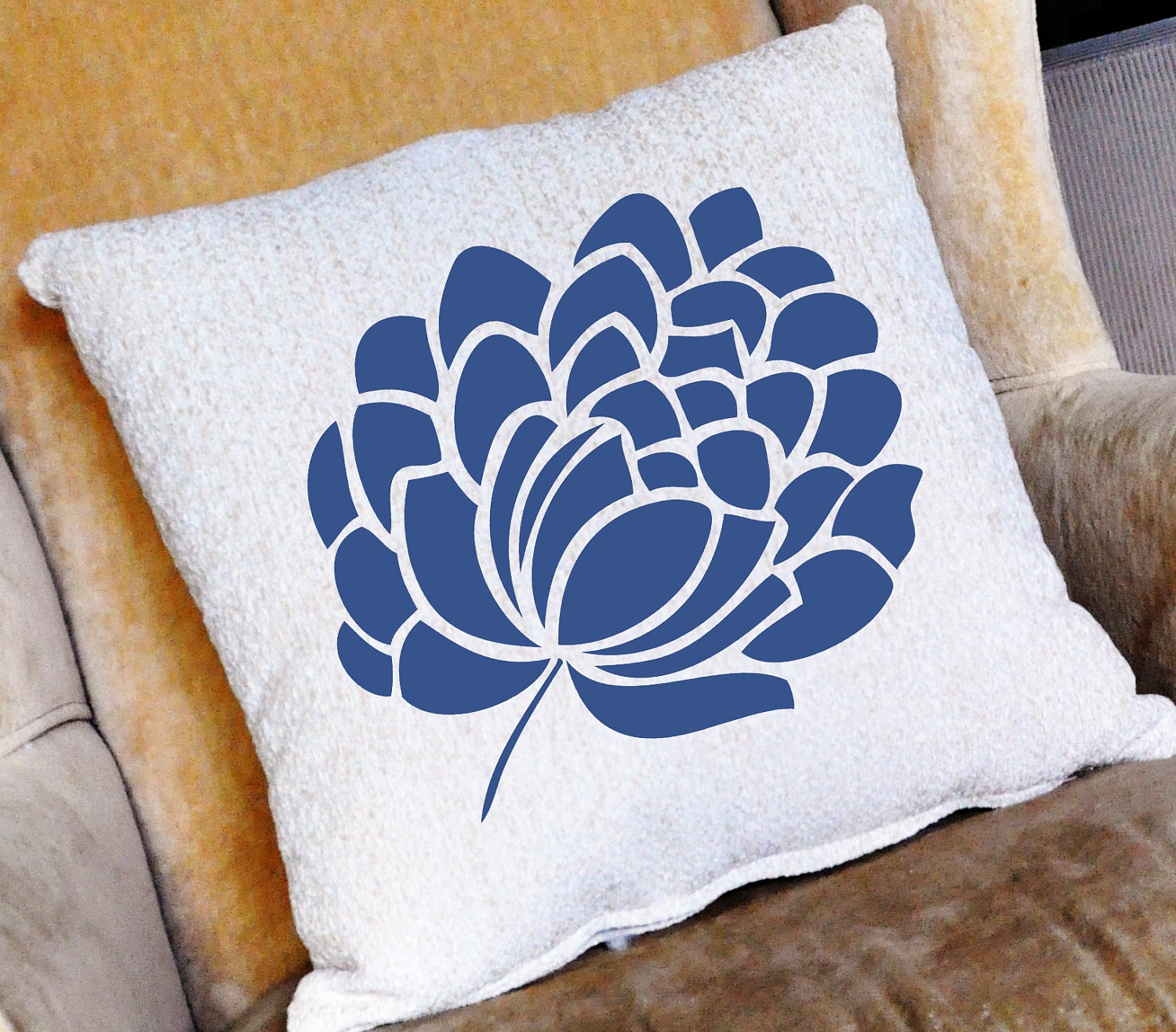 Digital Download - Blue Posey - Image Transfer