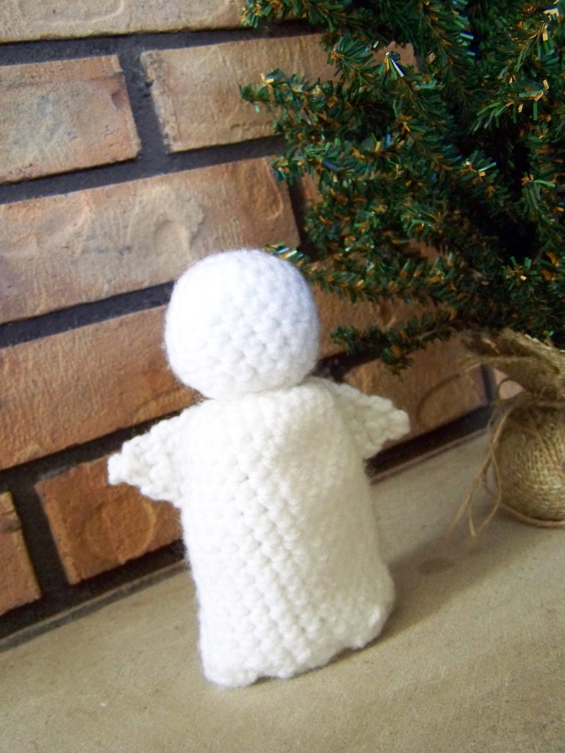 Angel- Handmade Crochet- Environmentally Friendly
