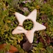 Little Star maple teether by BANDY with handmade beeswax and jojoba oil finish, salvaged wood.
