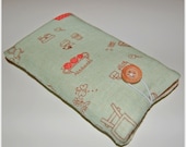 iPhone / iPod touch case padded sleeve pouch from fabric