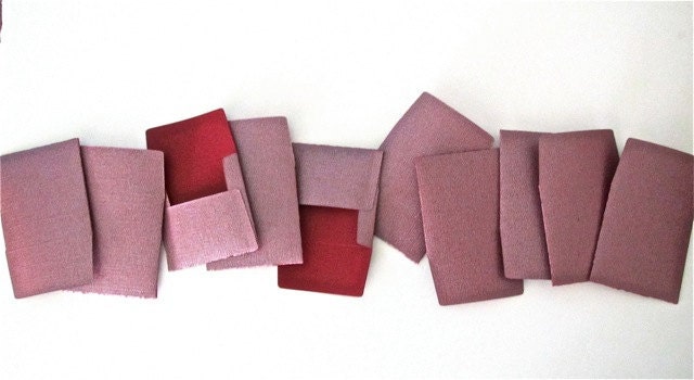 CLEARANCE 25% OFF  54 teeny tiny miniature square shiny maroon envelope note sets stationery party favors weddings guest book