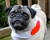 Kiss Me, You Fool Neck Warmer for Dogs - Made To Order