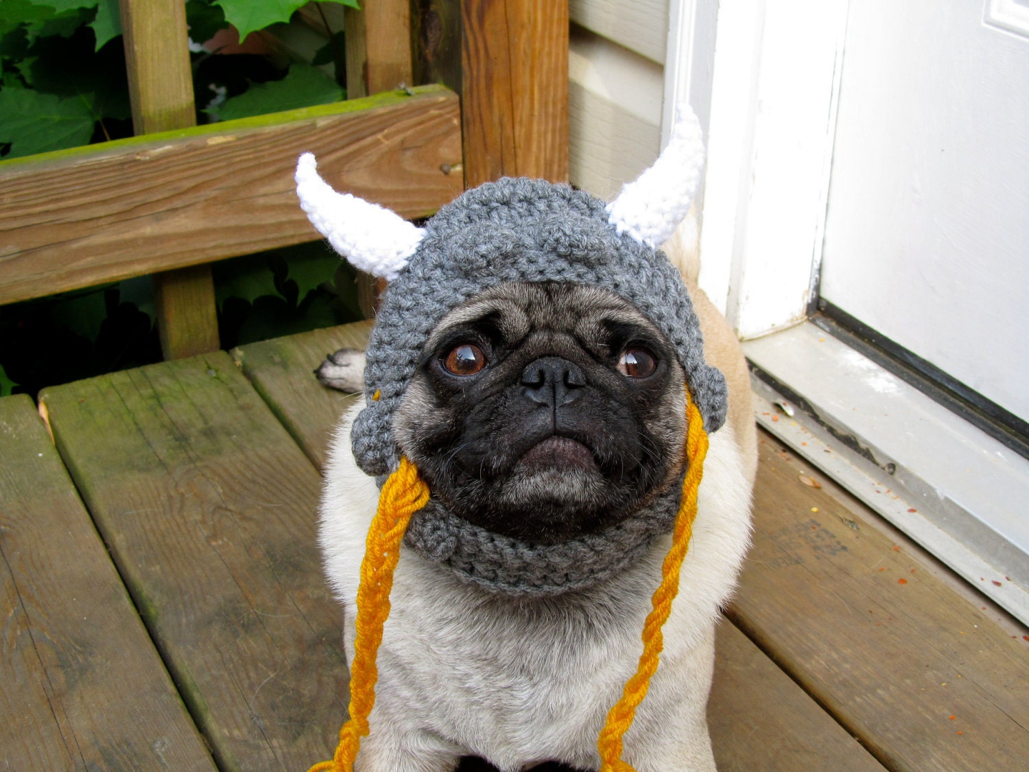 Dog Hat - Viking Warrior Hat/Made To Order- As seen in moderndog Magazine
