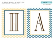 DIY Printable- Birthday Banner-Go Bananas Monkey