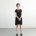 End of Summer sale ,sheer dress,Black Bridesmaid Dress, Little Black Dress