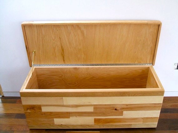 Storage Bench - Reclaimed Timber In a Bold Design