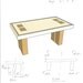 Dining Table: Pedestal Design in Beautiful, Bold Maple & Walnut