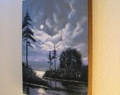 The North Shore - Acrylic on Wood Panel