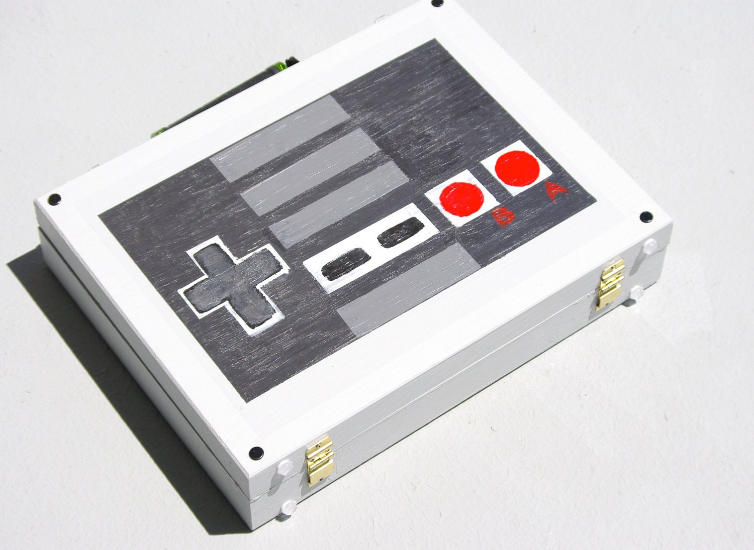 SALE Nintendo Controller Case Suitcase recycled geeky NES Briefcase Computer PC Mac Attache Laptop Bag gamer hubby boyfriend anniversary