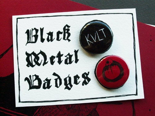 Black Metal Badges II