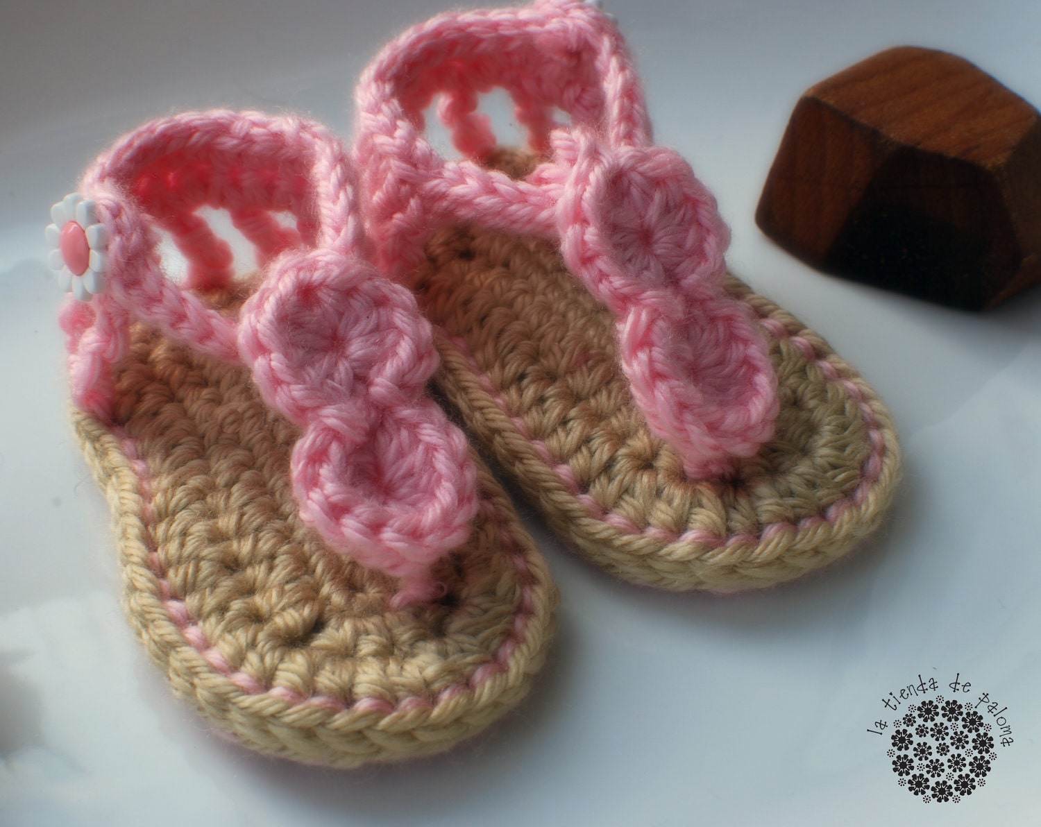 baby crochet sandals