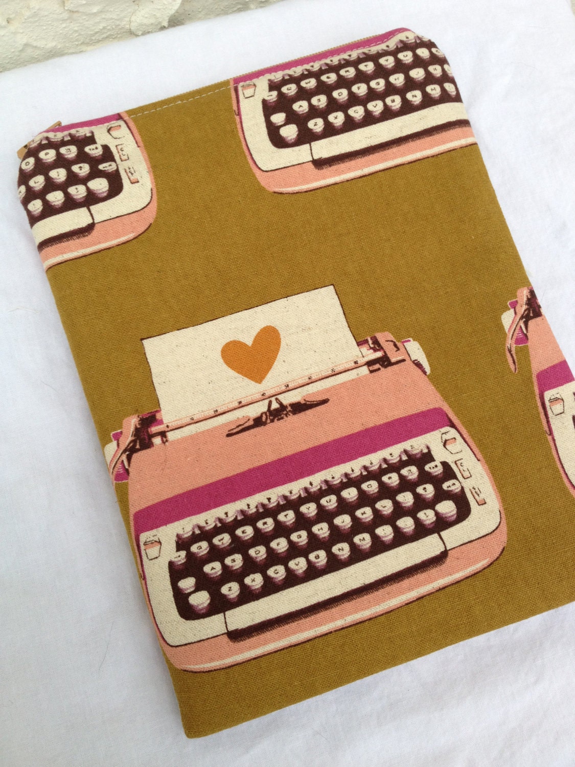 Love Letter Typewriter eReader or iPad Mini Case - Kindle Fire, Kindle Touch, Kindle, Nook, Nook Simple Touch