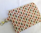 Matryoshka Doll Small Zippered Pouch