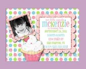 Sweet Shoppe Cupcake Birthday Party Invitation PRINTABLE DIGITAL FILE Il_170x135