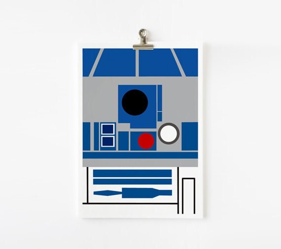 Star wars art print 5 x 7 set of 6 (Set A)