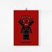 Cute Star wars Darth Maul 5x7 art print