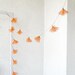 Tangerine tango garland, autumn wedding decoration, garden party, spring décor,