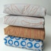 Handprinted Tissue Holder Organic Cotton Travel Size