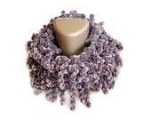 women knitted scarves, Knitting beige velvet scarf, neckwarmer, very soft, gift ideas, knitting trends, gift for her