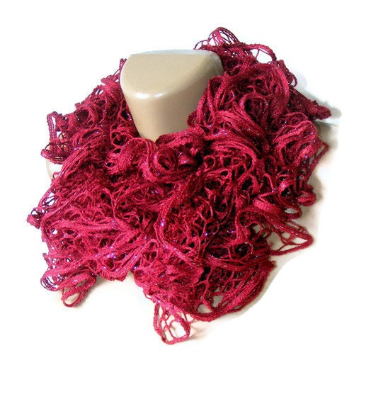 Valentines day,Hand Knit scarf,scarves,Knitting scarf,maroon scarf,women scarf,2013 new trends,fashion scarf,burgundy