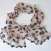 summer fashions,woman scarves,chiffon,beige,soft,nylon-free,handmade gift scarf, 2012 trends,for her,gifts,Traditional,unique