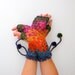 Fingerless Gloves, women accessories, multicolor, hand crocheted gloves , new fashion, rainbow, for her
