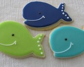 Whale Cookies 4 dozen