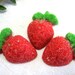 Sweet Treat Strawberry Shaped Sugar Cubes 3 Dozen